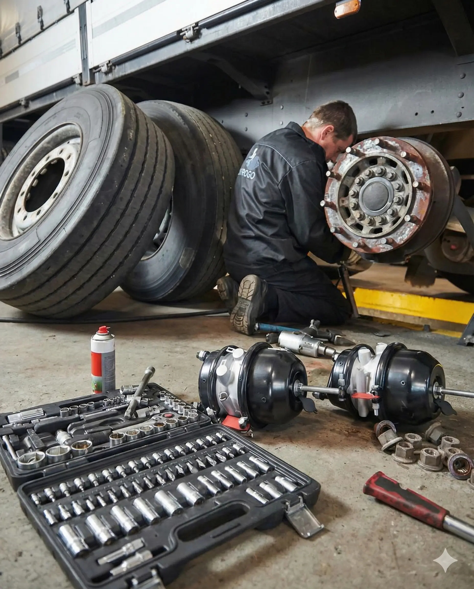 Camión en ruta protegido con garantía de neumáticos
