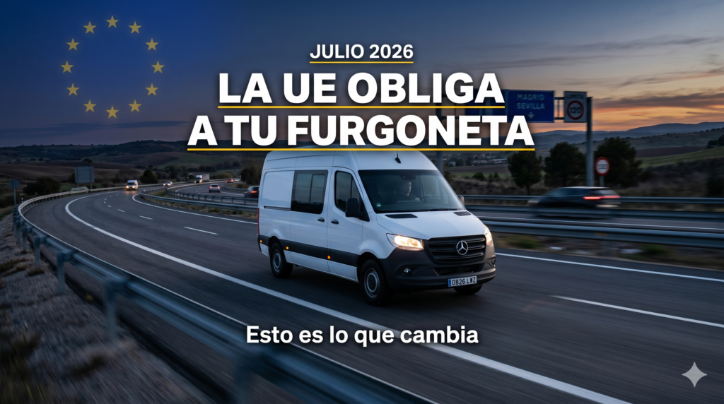 La UE obliga a las furgonetas a llevar tacógrafo desde julio 2026 — Paquete de Movilidad